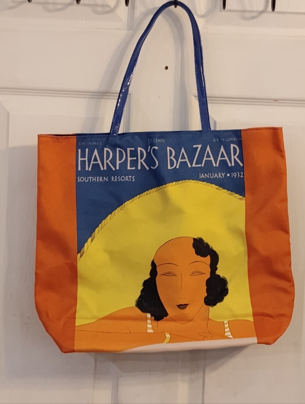 Estee Lauder Orange Blue Yellow Harper's Bazaar Shoulder Bag